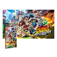 Mario Strikers Nintendo Switch + Poster